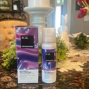 GK Purple and White Hair Treatment Mask